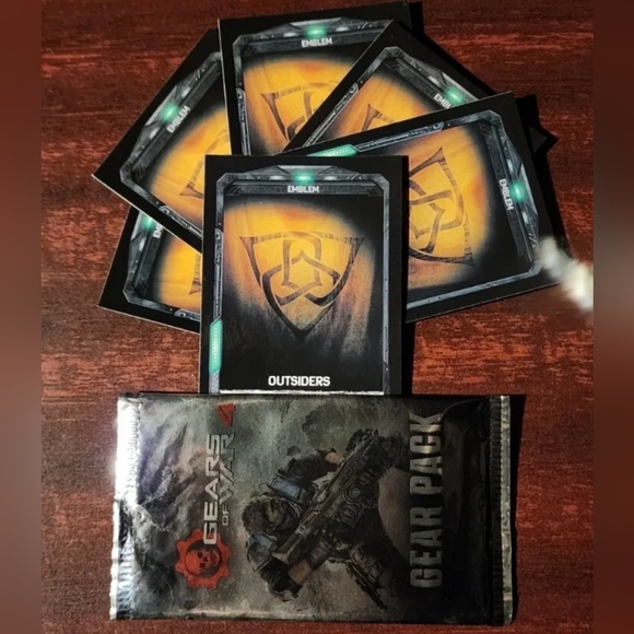 RARE Gears 4 Booster Packs (OPENED) - Picture 4 of 11